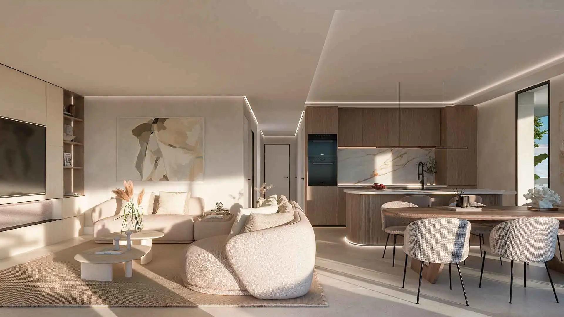 Living room of Apartments for sale in Benamara - Atalaya