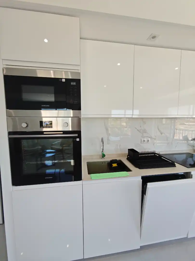 Kitchen of Flat for sale in Elche / Elx  with Air Conditioner, Heating and Private garden