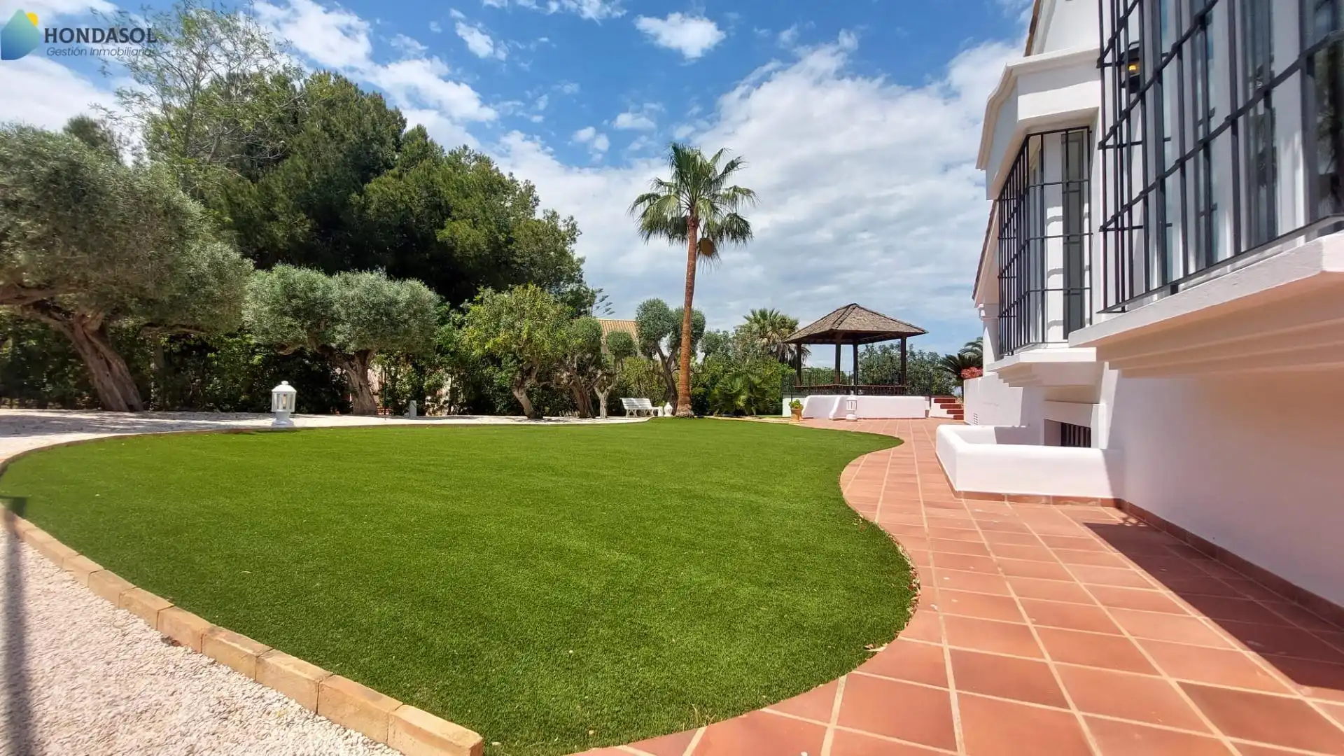 Jardí de Casa o xalet en venda en Cartagena amb Aire condicionat, Jardí privat i Terrassa