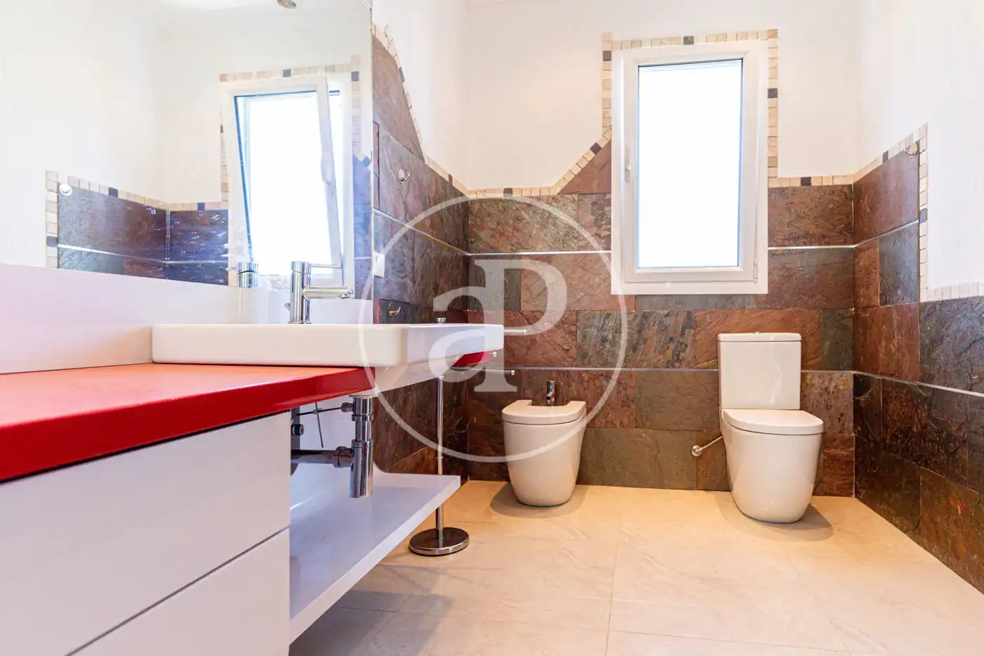 Baño de Piso de alquiler en Calvià con Aire acondicionado, Calefacción y Jardín privado