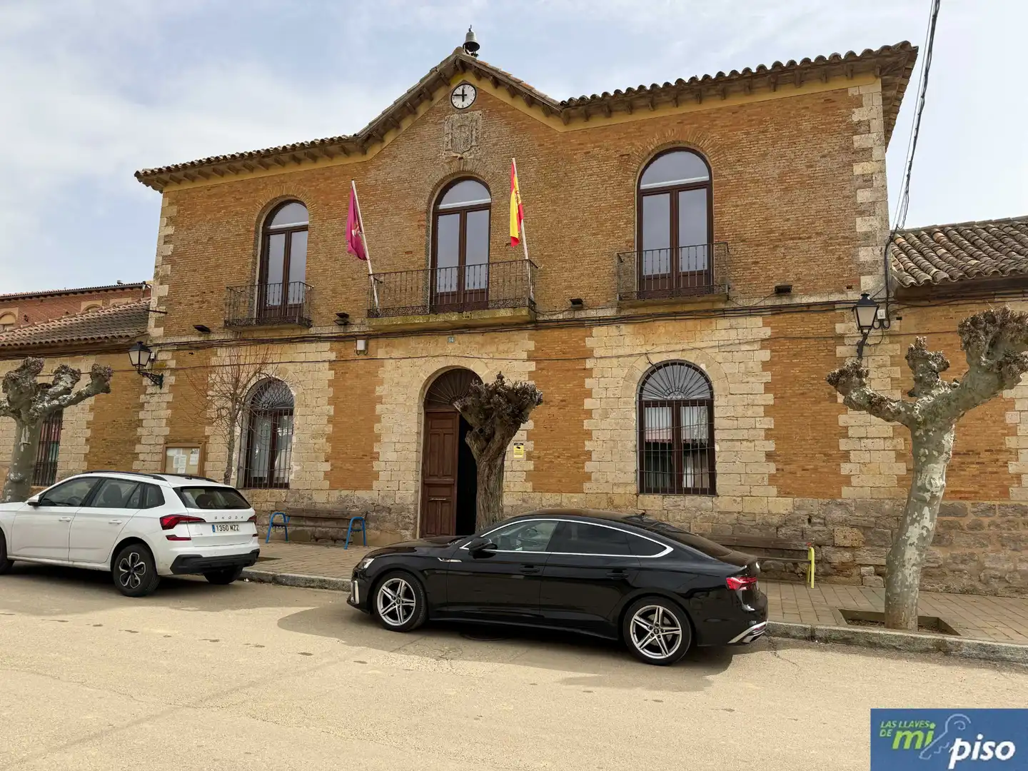 Vista exterior de Casa o chalet en venta en Aguilar de Campos con Calefacción, Jardín privado y Terraza