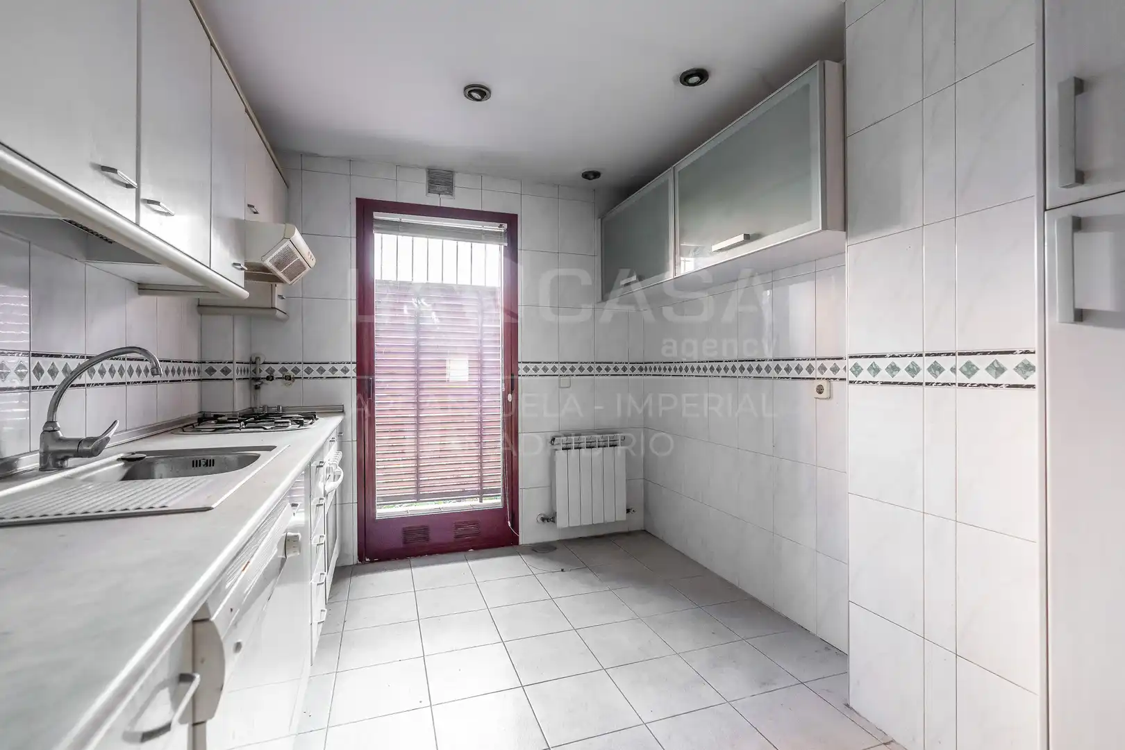 Kitchen of Flat for sale in Madrid  with Heating, Terrace and Balcony