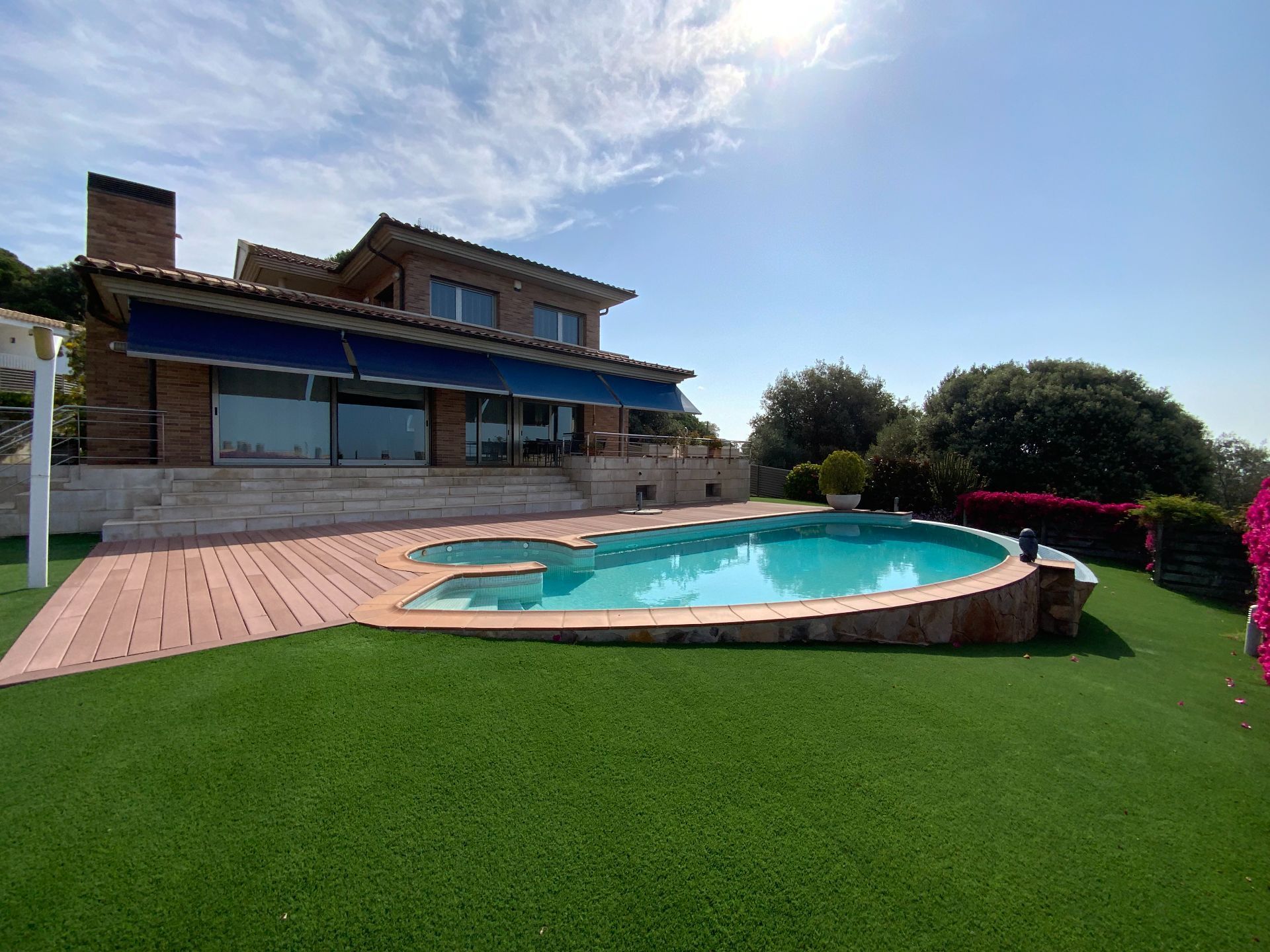 Swimming pool of House or chalet for sale in Sant Vicenç de Montalt  with Heating, Private garden and Swimming Pool