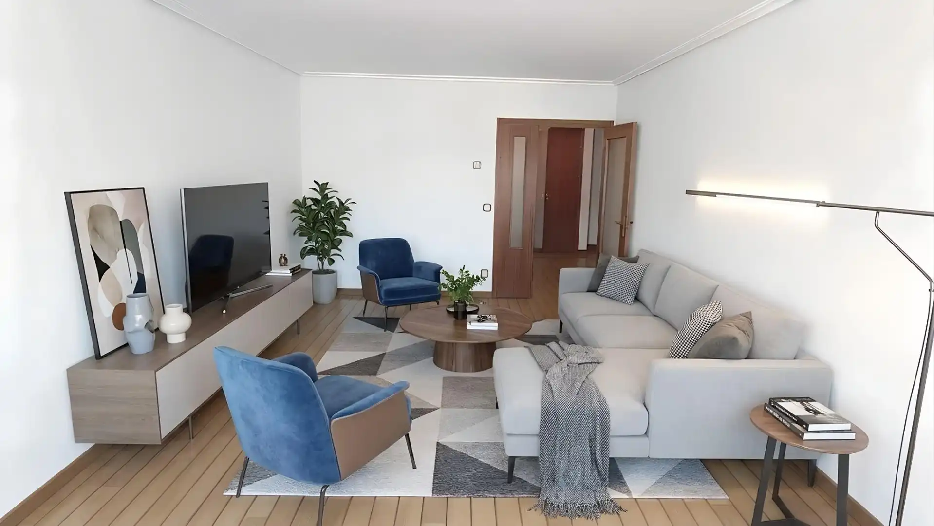 Sala d'estar de Pis en venda en Burgos amb Calefacció i Traster