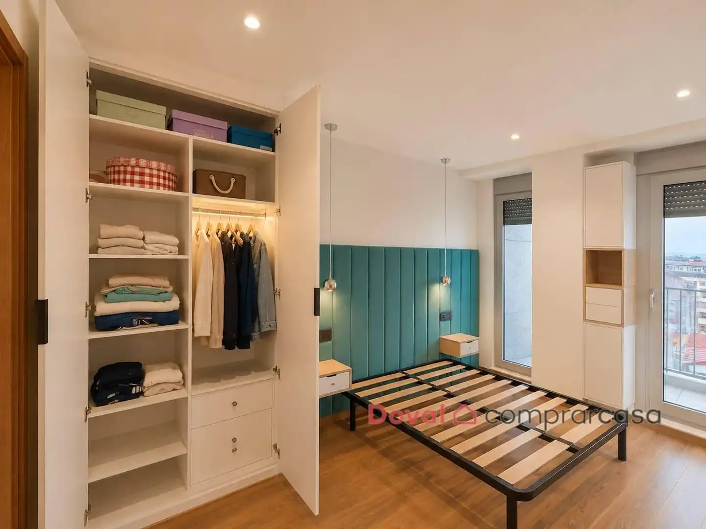 Schlafzimmer von Dachboden zur Miete in O Porriño   mit Heizung und Möbliert