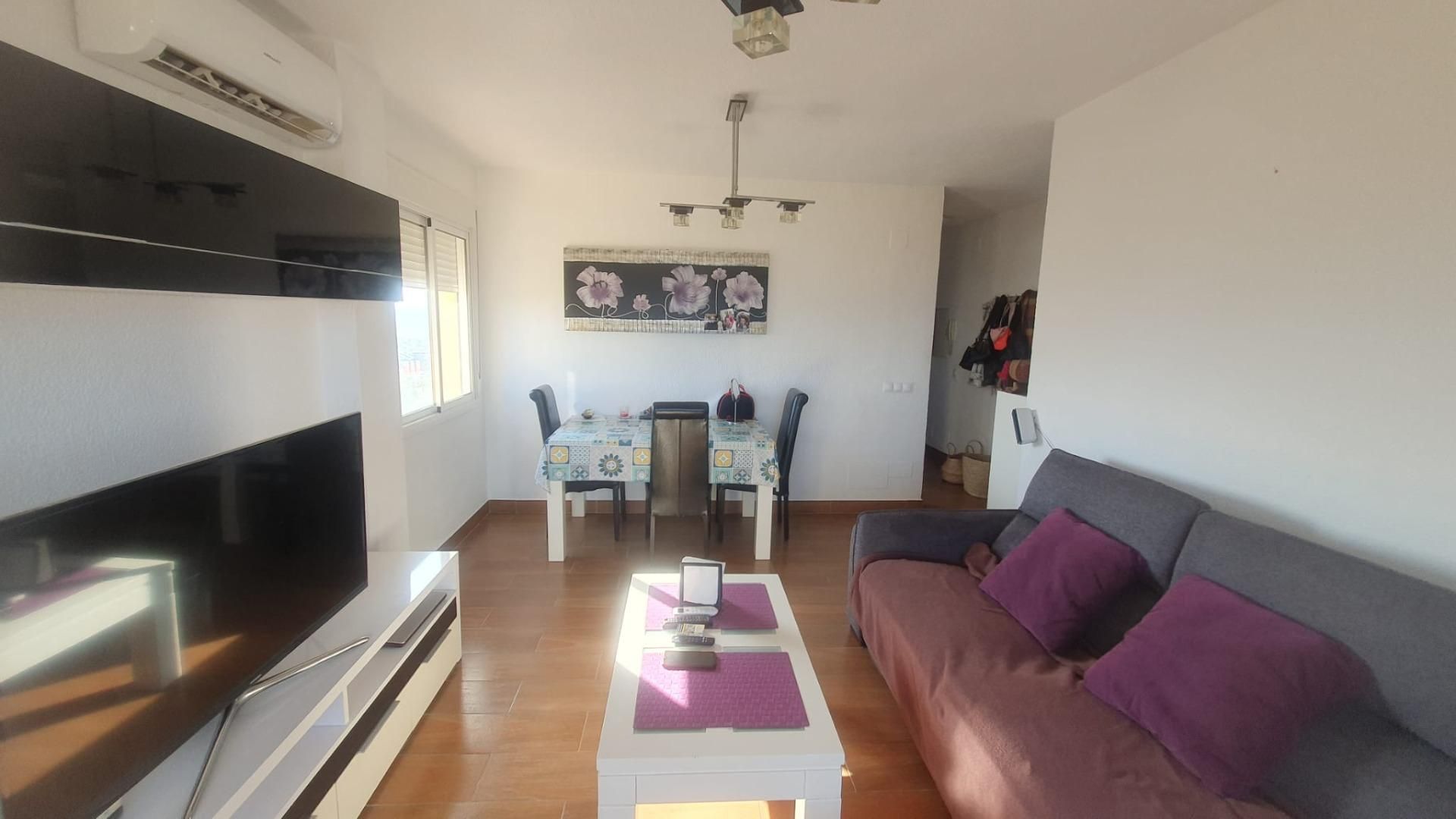 Living room of Flat for sale in Málaga Capital  with Air Conditioner