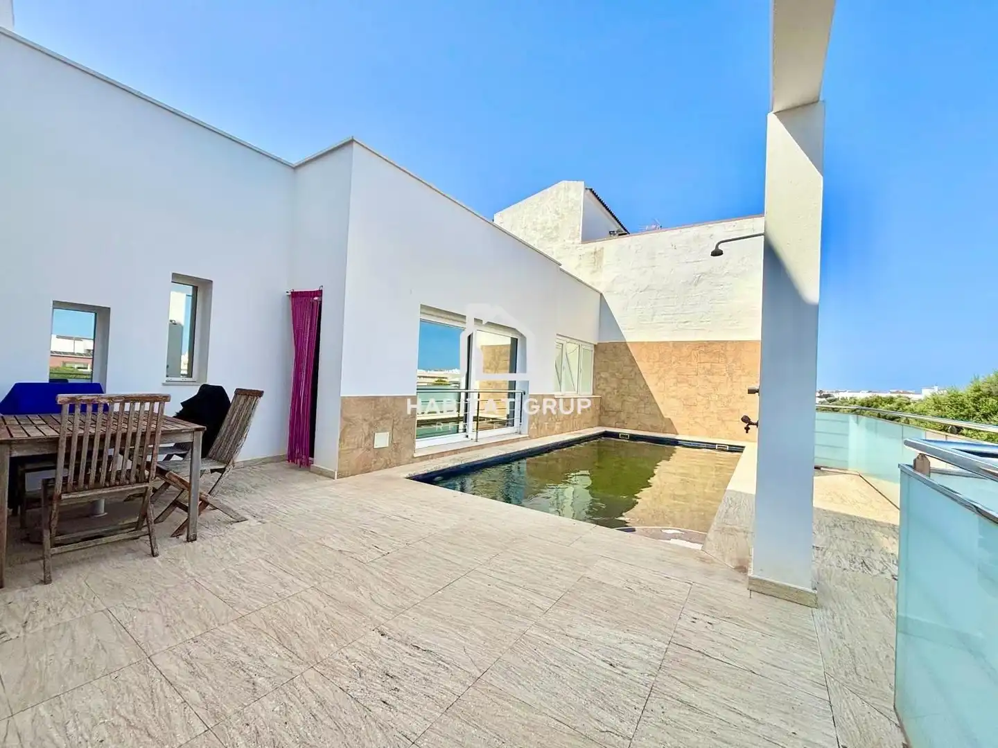 Piscina de Casa o xalet en venda en Ciutadella de Menorca amb Aire condicionat, Jardí privat i Terrassa