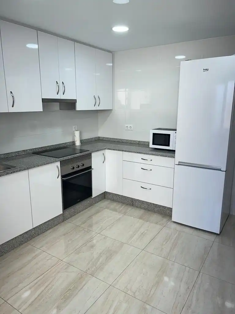 Cocina de Piso de alquiler en Cartagena con Aire acondicionado, Calefacción y Amueblado