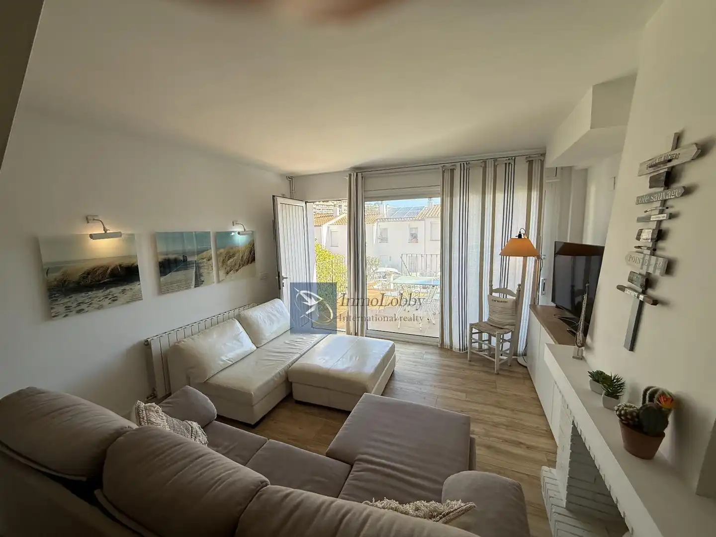 Sala d'estar de Casa o xalet de lloguer en Sant Feliu de Guíxols amb Aire condicionat, Calefacció i Terrassa
