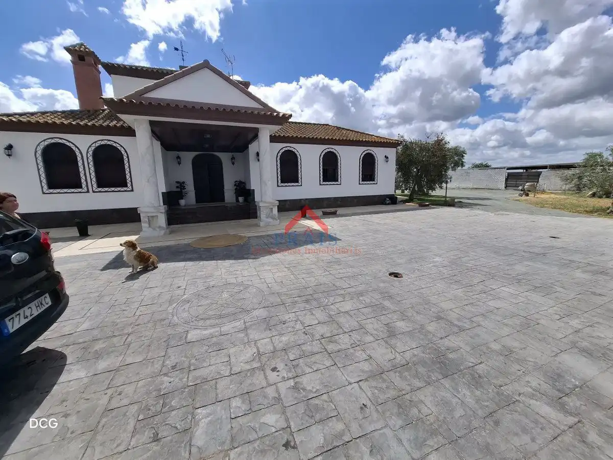 Vista exterior de Casa o chalet de alquiler en Utrera con Calefacción, Piscina y Amueblado