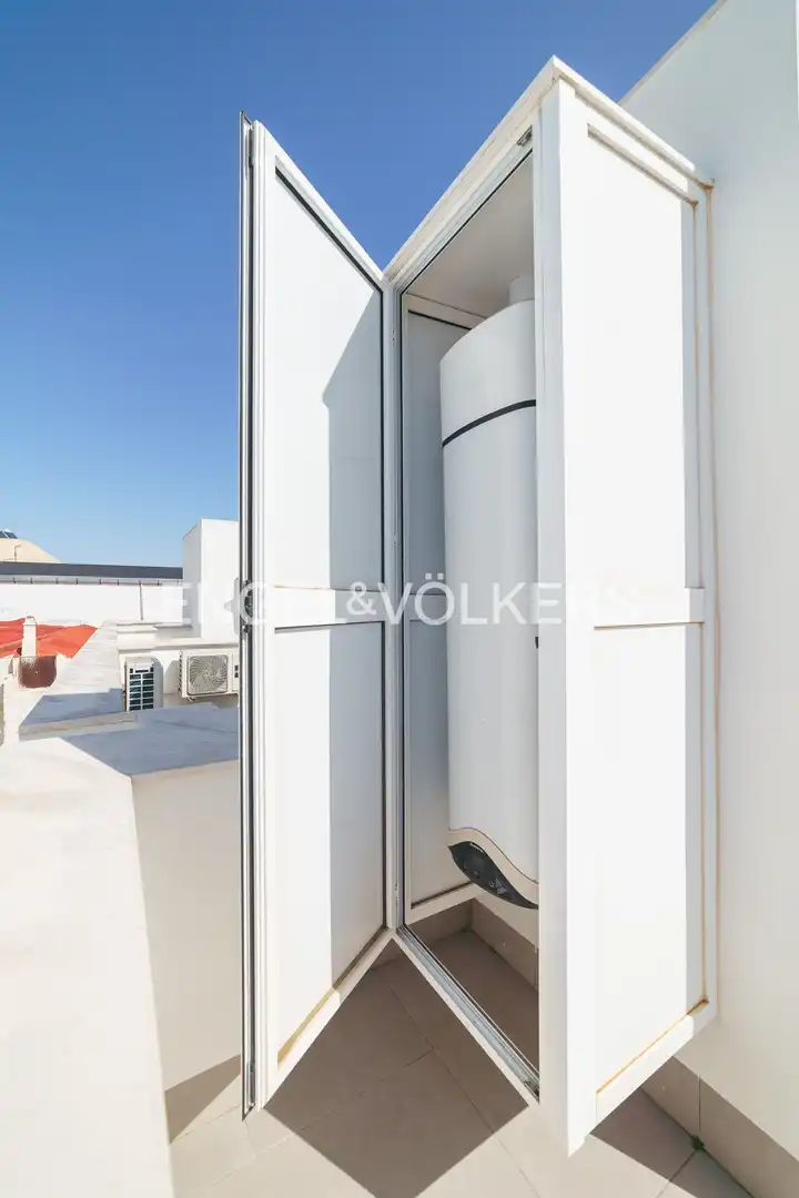 Terrassa de Casa adosada en venda en El Puerto de Santa María amb Calefacció