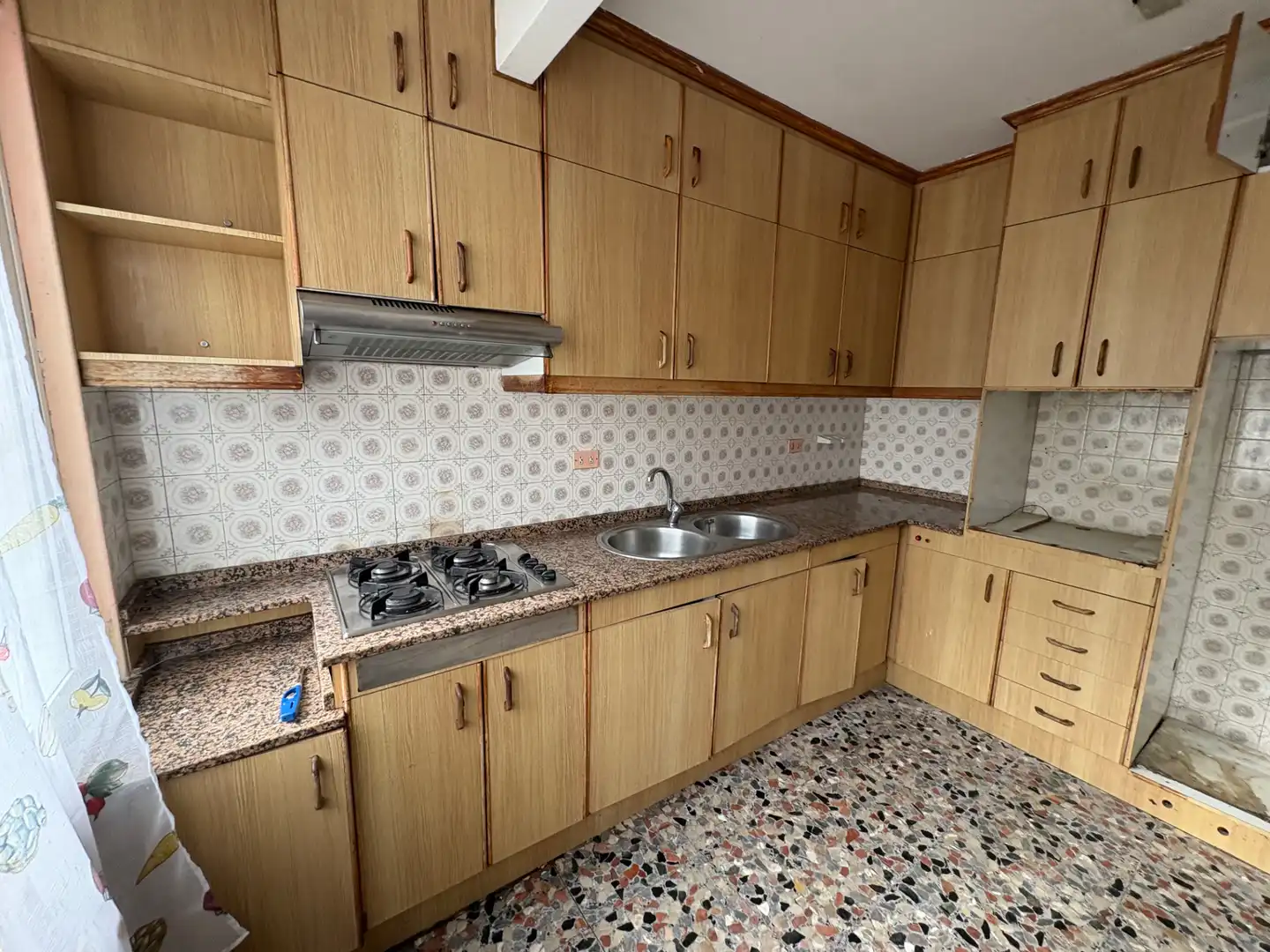 Kitchen of Flat for sale in Ferrol  with Heating and Balcony