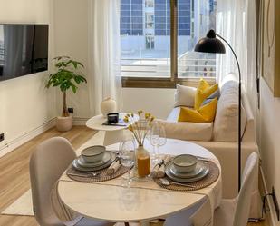 Dining room of Apartment to share in  Barcelona Capital  with Air Conditioner and Terrace