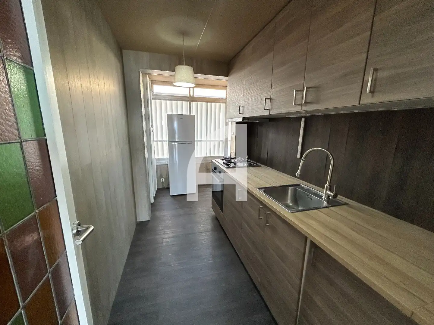 Küche von Wohnung zur Miete in Barcelona mit Terrasse und Balkon