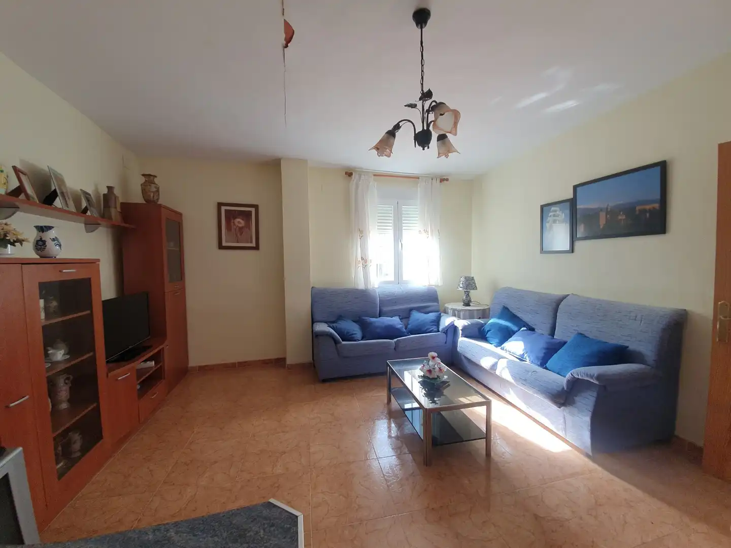 Sala de estar de Casa o chalet de alquiler en Lanteira con Piscina, Amueblado y Se aceptan mascotas
