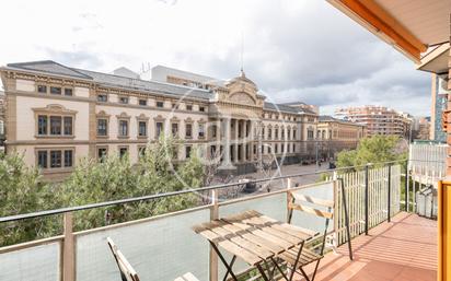 Terrace of Flat for sale in  Barcelona Capital  with Air Conditioner, Heating and Balcony