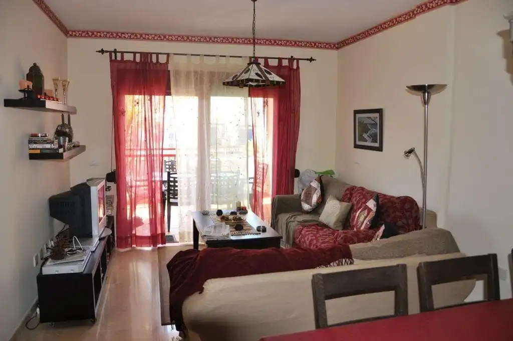 Sala d'estar de Pis de lloguer en Palm - Mar