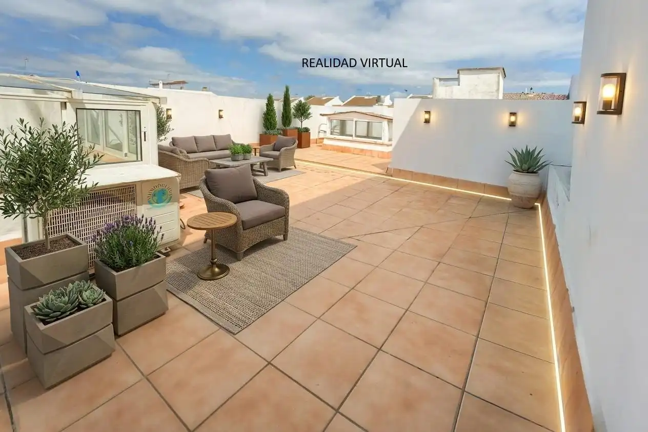 Terraza de Casa adosada en venta en Benacazón