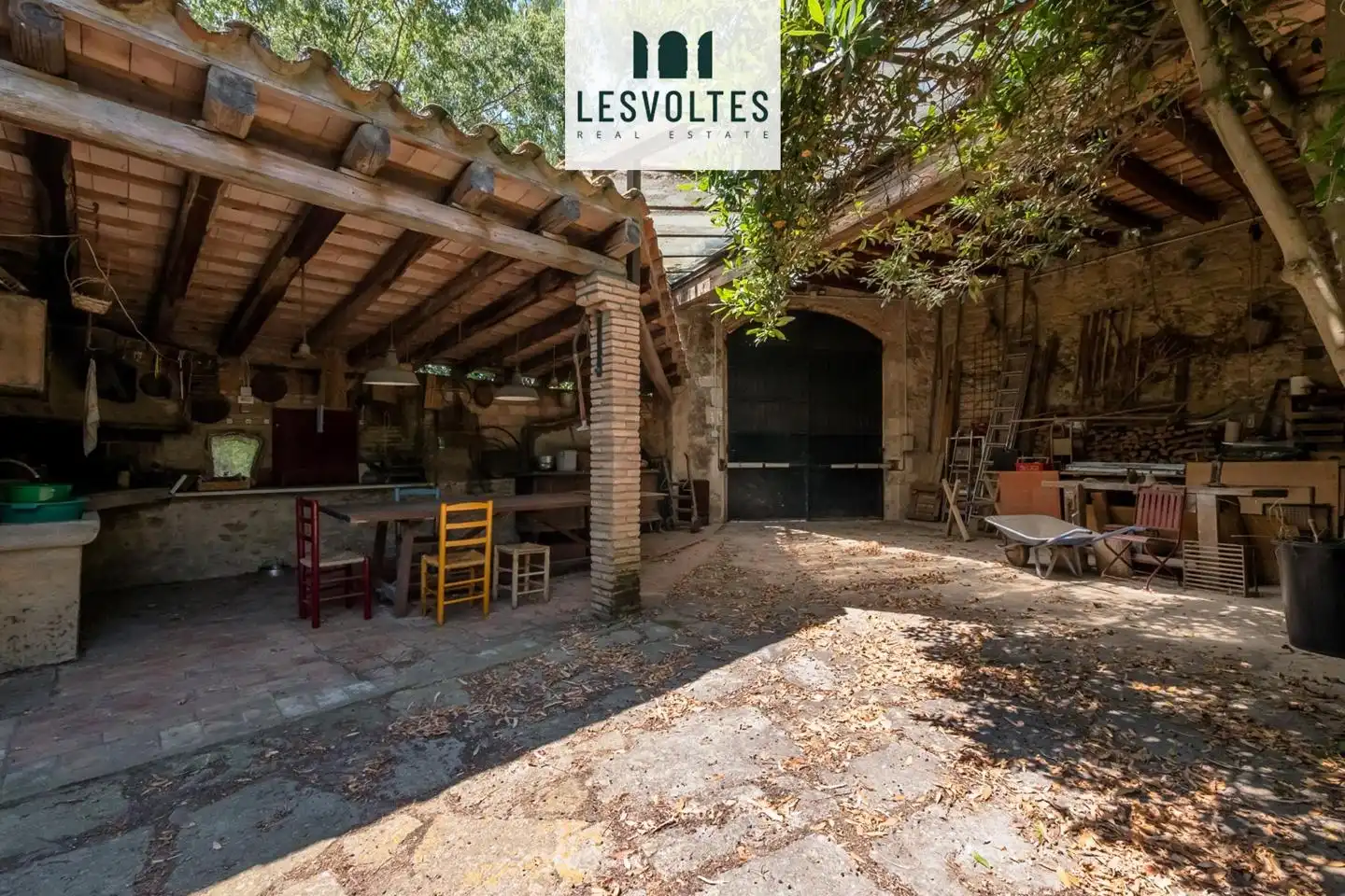 Vista exterior de Casa o chalet en venta en Sant Martí Vell con Aire acondicionado, Calefacción y Jardín privado