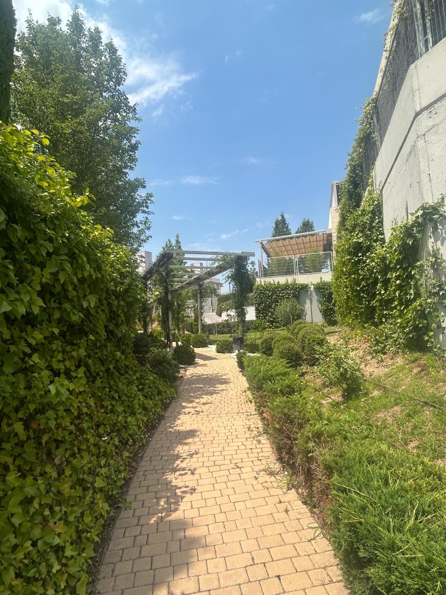 Jardí de Planta baixa de lloguer en  Madrid Capital amb Aire condicionat, Calefacció i Terrassa