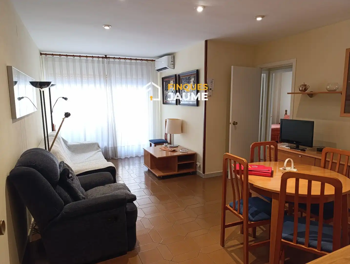 Sala d'estar de Pis en venda en Lleida amb Aire condicionat, Calefacció i Terrassa