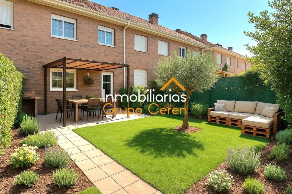 Garden of Single-family semi-detached for sale in Santo Domingo de la Calzada  with Heating, Private garden and Terrace