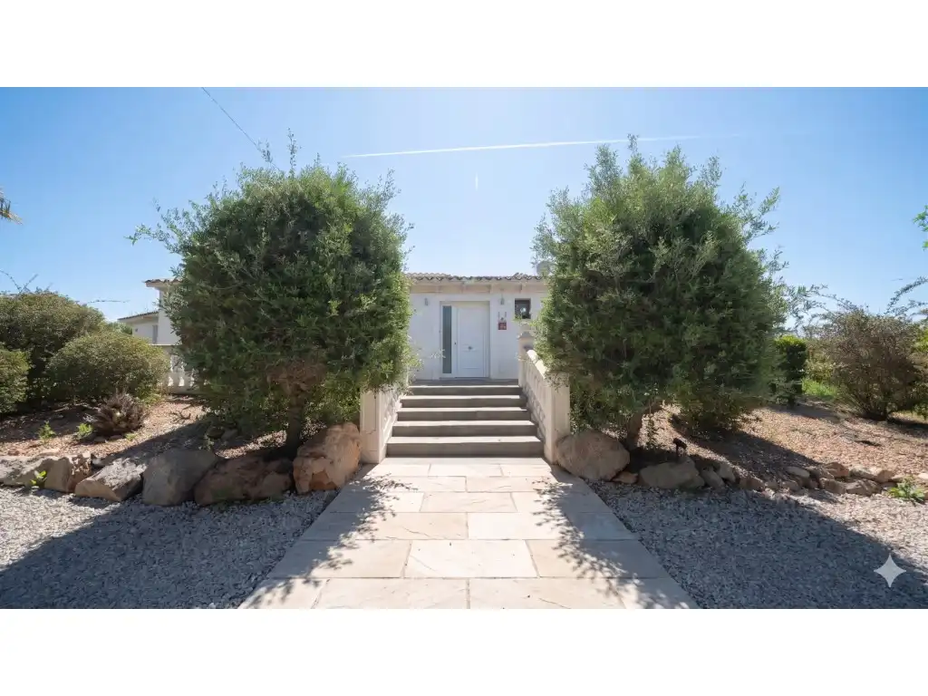 Außenansicht von Haus oder Chalet zum Verkauf in Llucmajor mit Klimaanlage, Privatgarten und Terrasse