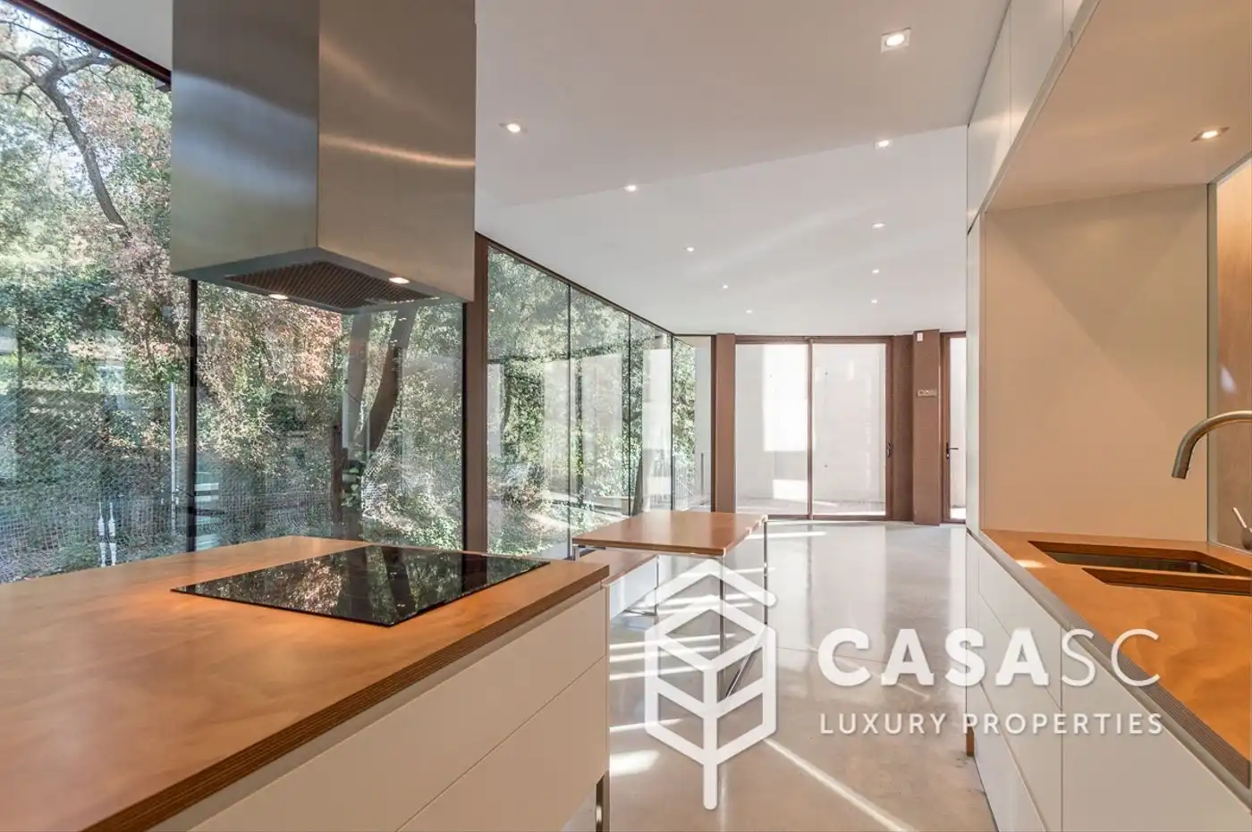 Kitchen of Houses for sale in Sant Cugat del Vallès  with Air Conditioner, Heating and Private garden