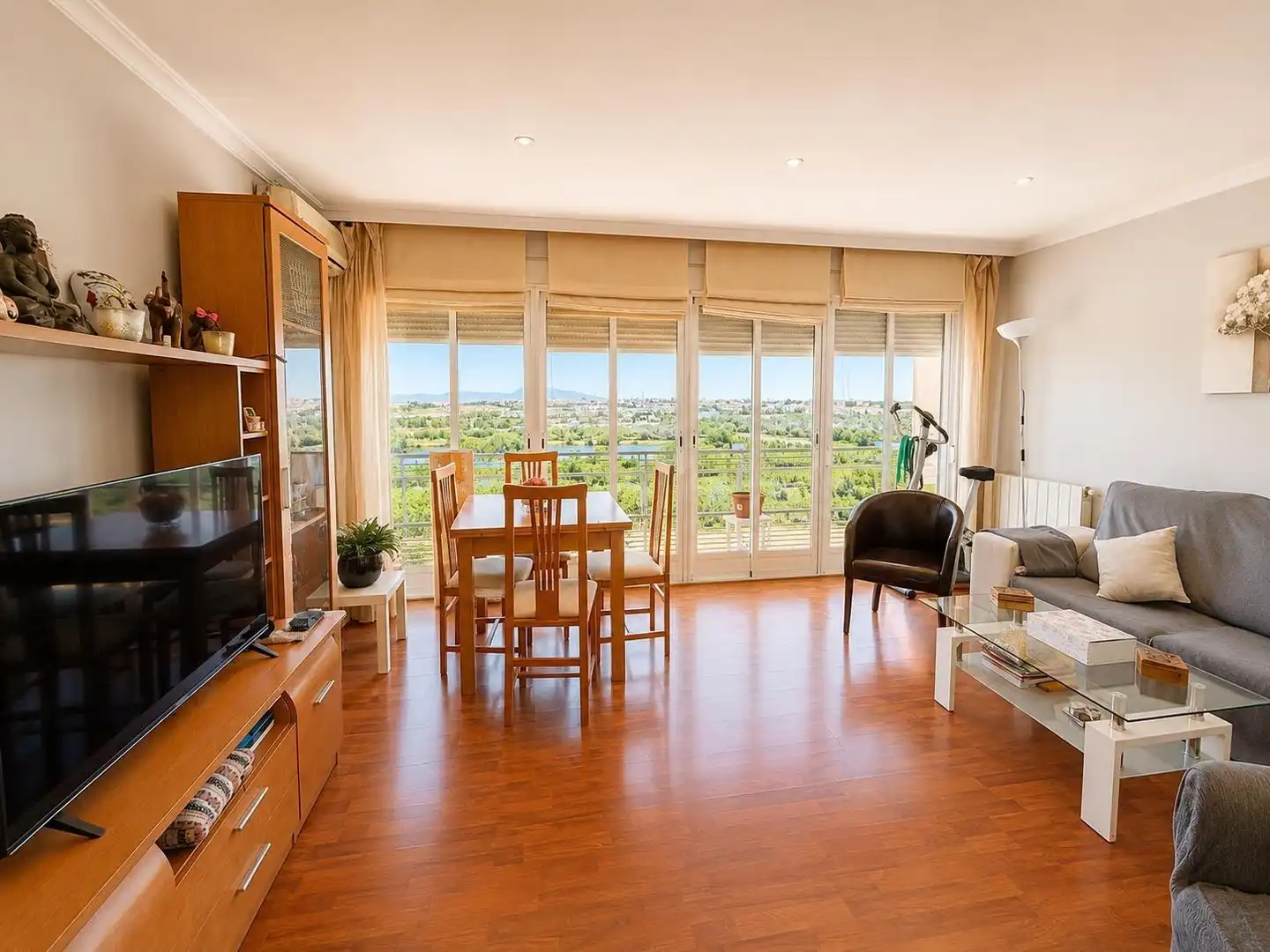 Living room of Flat for sale in Mérida  with Air Conditioner, Heating and Terrace