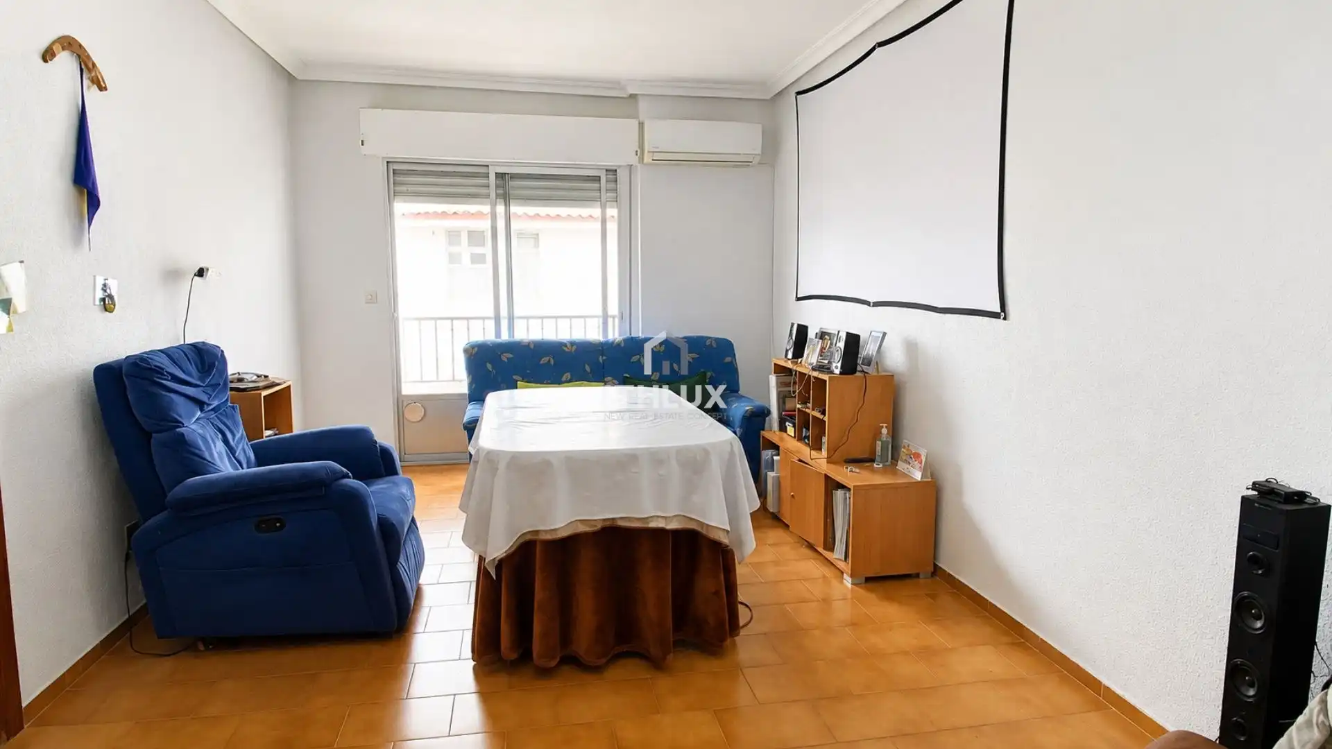 Wohnzimmer von Wohnung zum Verkauf in Castuera mit Klimaanlage, Terrasse und Abstellraum