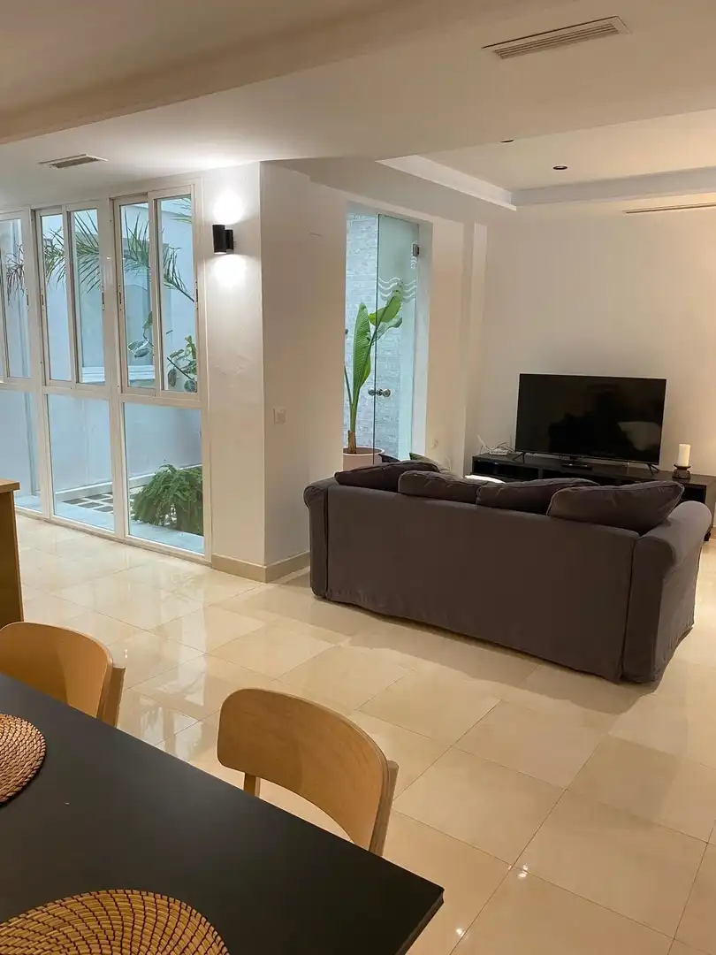 Wohnzimmer von Wohnung zur Miete in El Puerto de Santa María mit Klimaanlage und Möbliert
