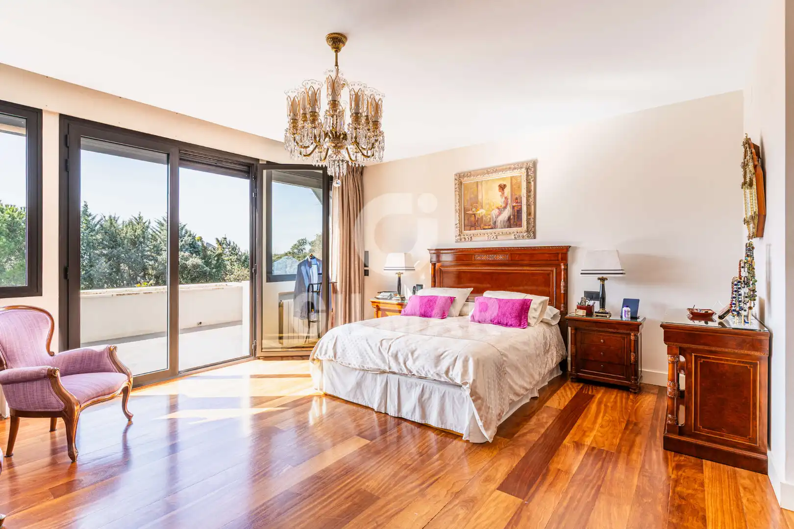 Habitación de Casa o chalet en venta en Las Rozas de Madrid con Aire acondicionado, Calefacción y Jardín privado