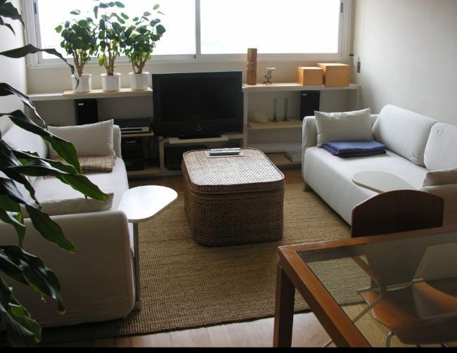 Living room of Flat for sale in  Madrid Capital  with Heating and Community pool