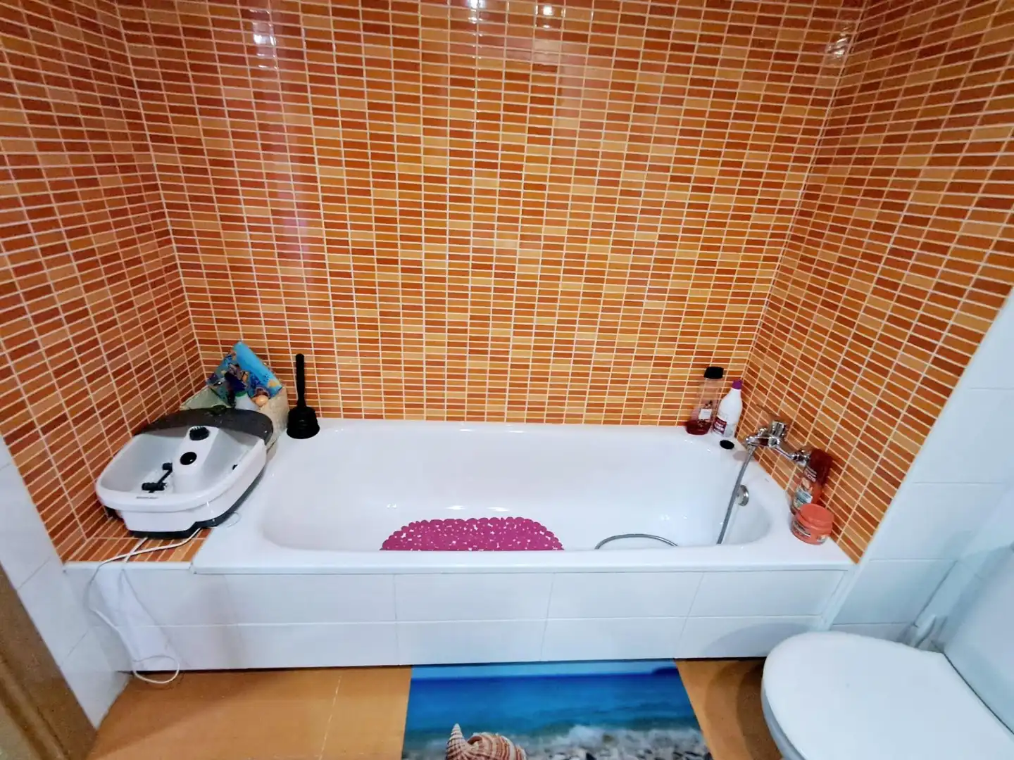 Bathroom of Apartments for sale in Águilas  with Air Conditioner, Heating and Furnished