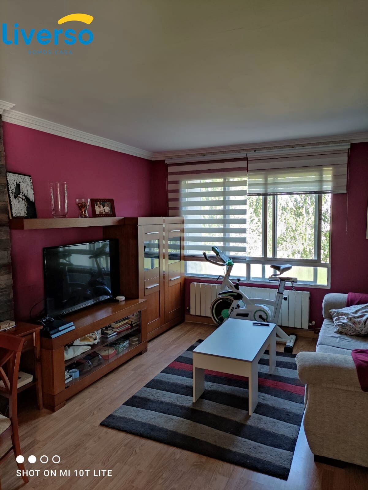 Sala d'estar de Pis de lloguer en Burgos Capital amb Calefacció