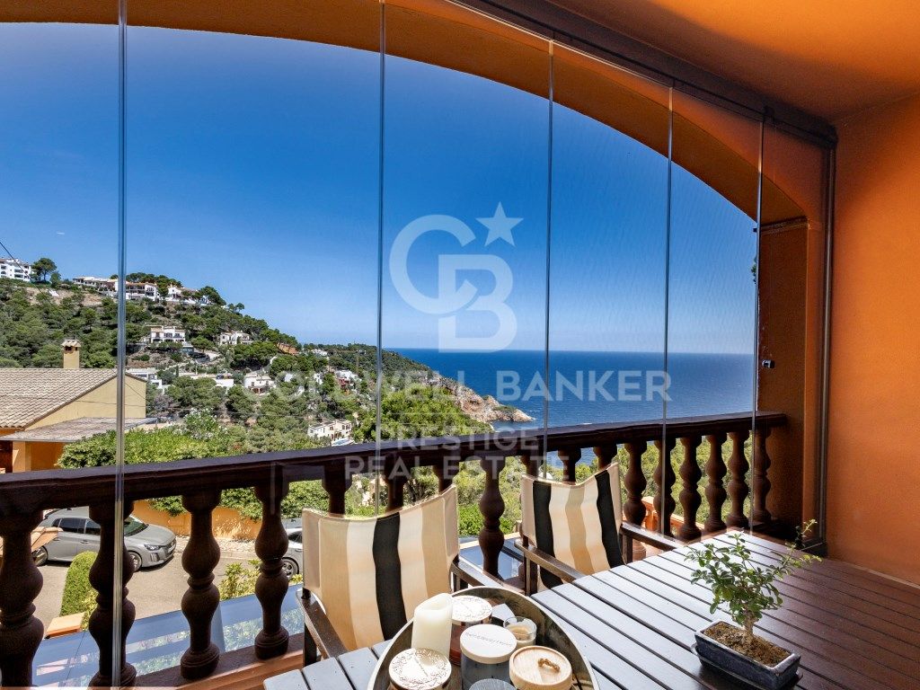 Exterior view of Single-family semi-detached for sale in Begur  with Private garden, Swimming Pool and Balcony