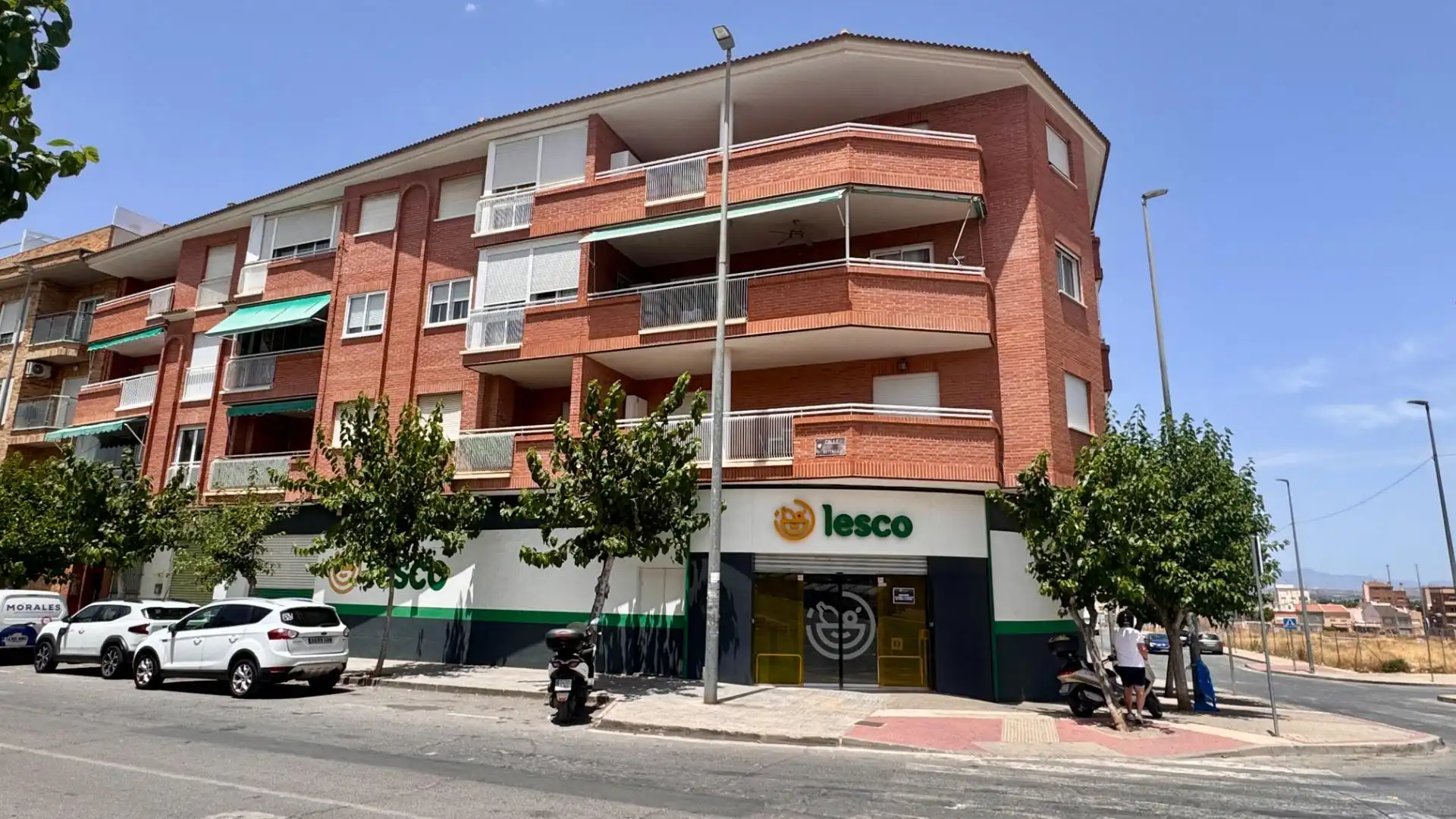 Vista exterior de Piso de alquiler en Murcia con Aire acondicionado, Terraza y Amueblado