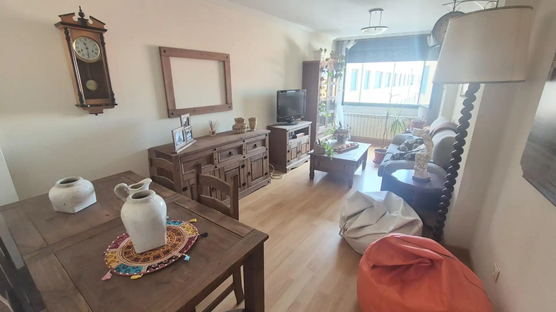 Wohnzimmer von Wohnung zum Verkauf in Calzada de Valdunciel mit Heizung und Möbliert