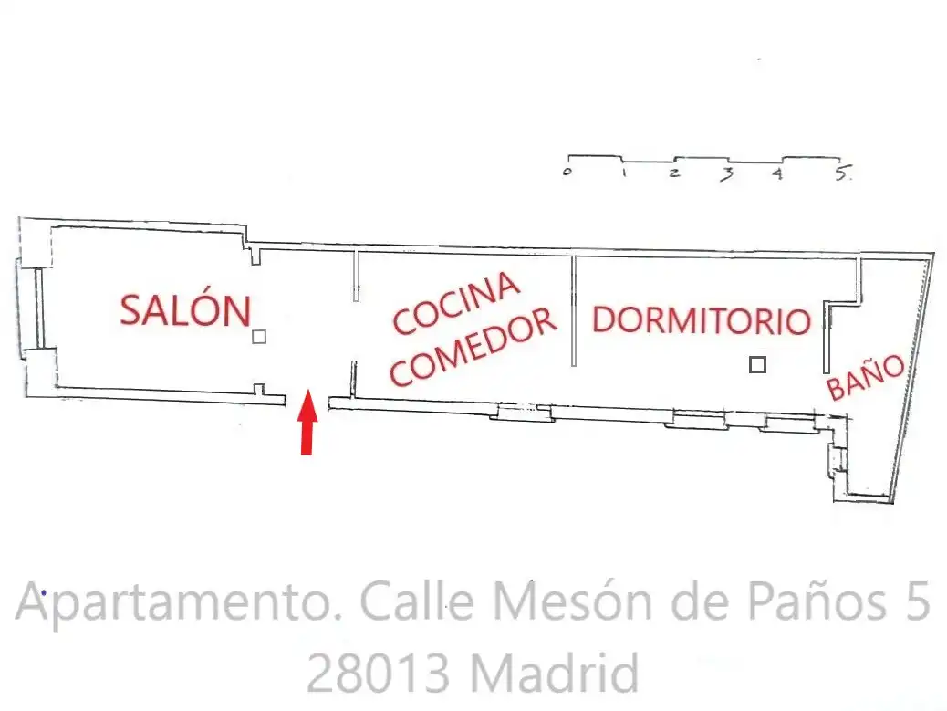 Apartamento en venta en Madrid con Calefacción