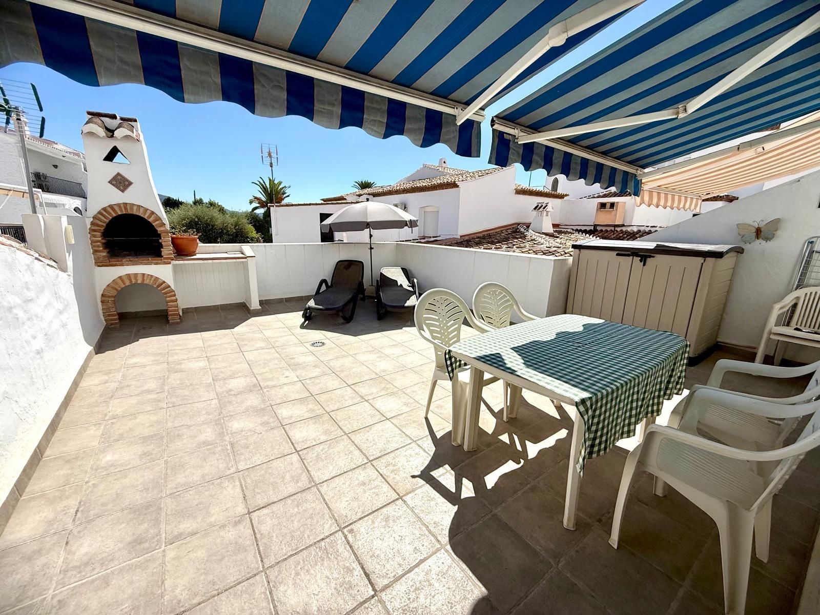 Terraza de Apartamento en venta en Nerja con Aire acondicionado, Calefacción y Amueblado
