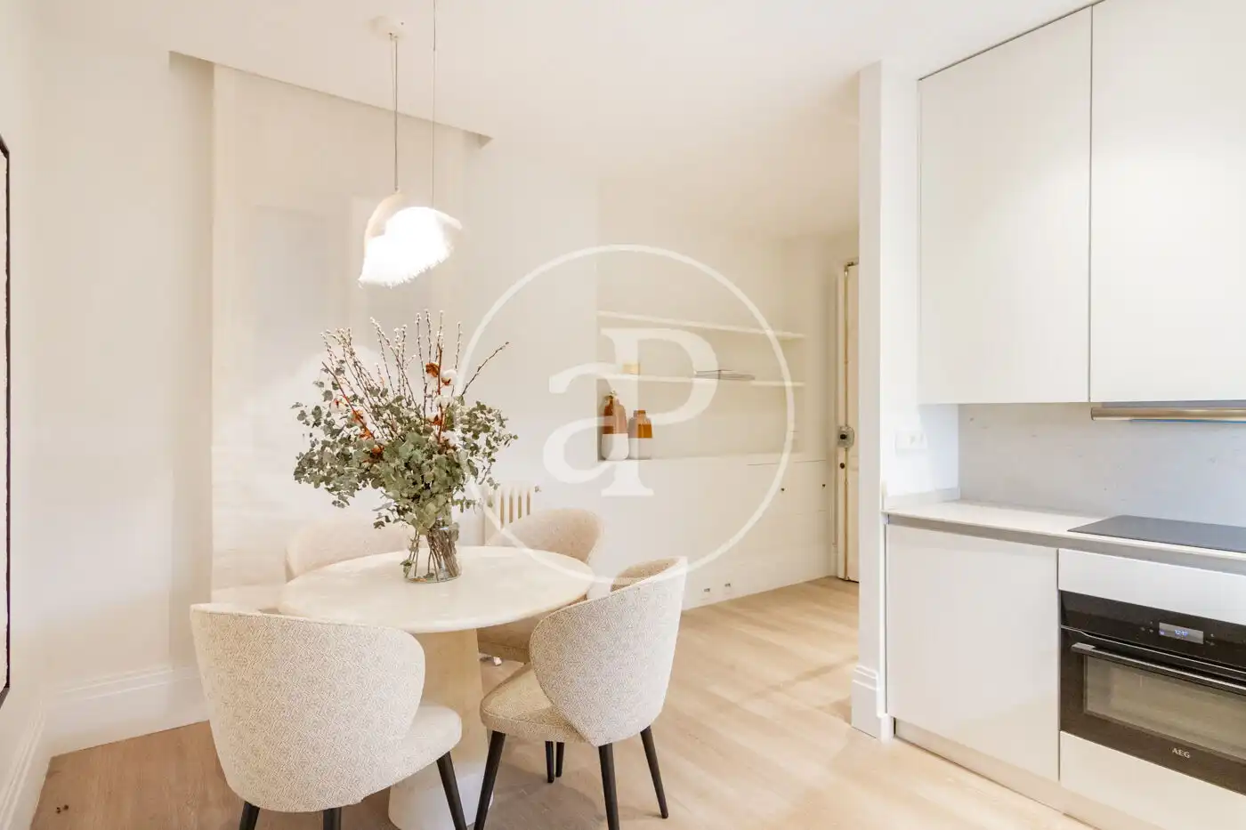 Esszimmer von Wohnung zum Verkauf in Madrid mit Klimaanlage, Heizung und Balkon