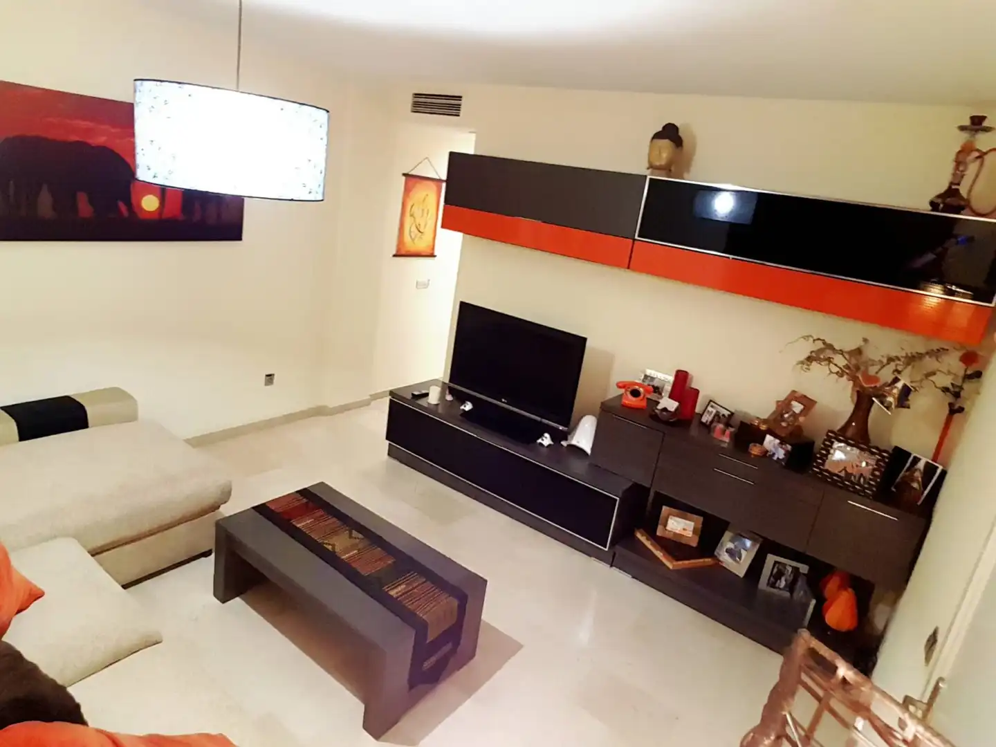 Sala d'estar de Pis en venda en Castilleja de la Cuesta amb Aire condicionat, Calefacció i Terrassa