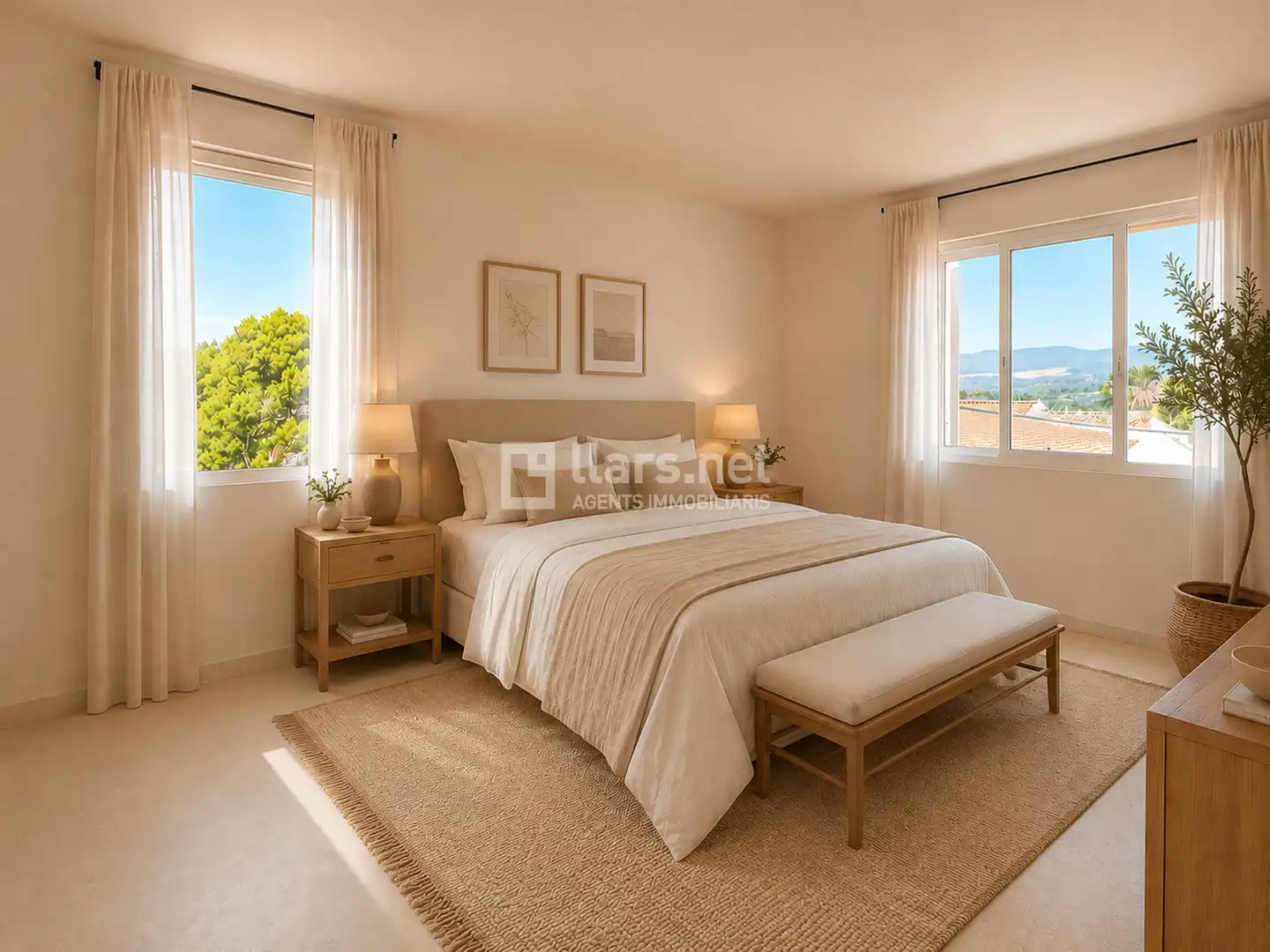 Dormitori de Casa o xalet en venda en Sant Pere de Ribes amb Aire condicionat, Jardí privat i Terrassa