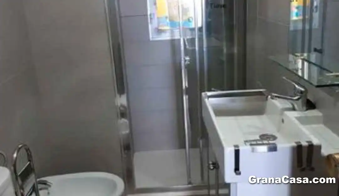 Bathroom of Flat for rent in Granada  with Air Conditioner, Heating and Furnished