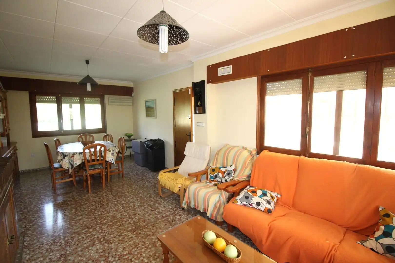 Sala de estar de Casa o chalet en venta en Alicante / Alacant con Aire acondicionado, Terraza y Piscina