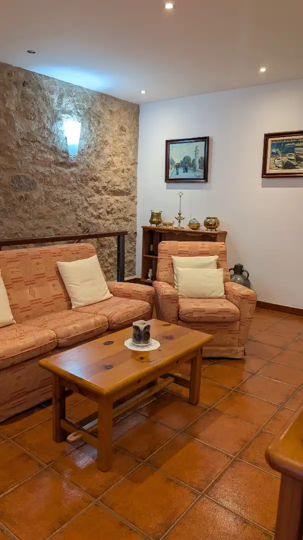 Sala de estar de Piso en venta en Sant Feliu de Guíxols con Aire acondicionado, Calefacción y Terraza