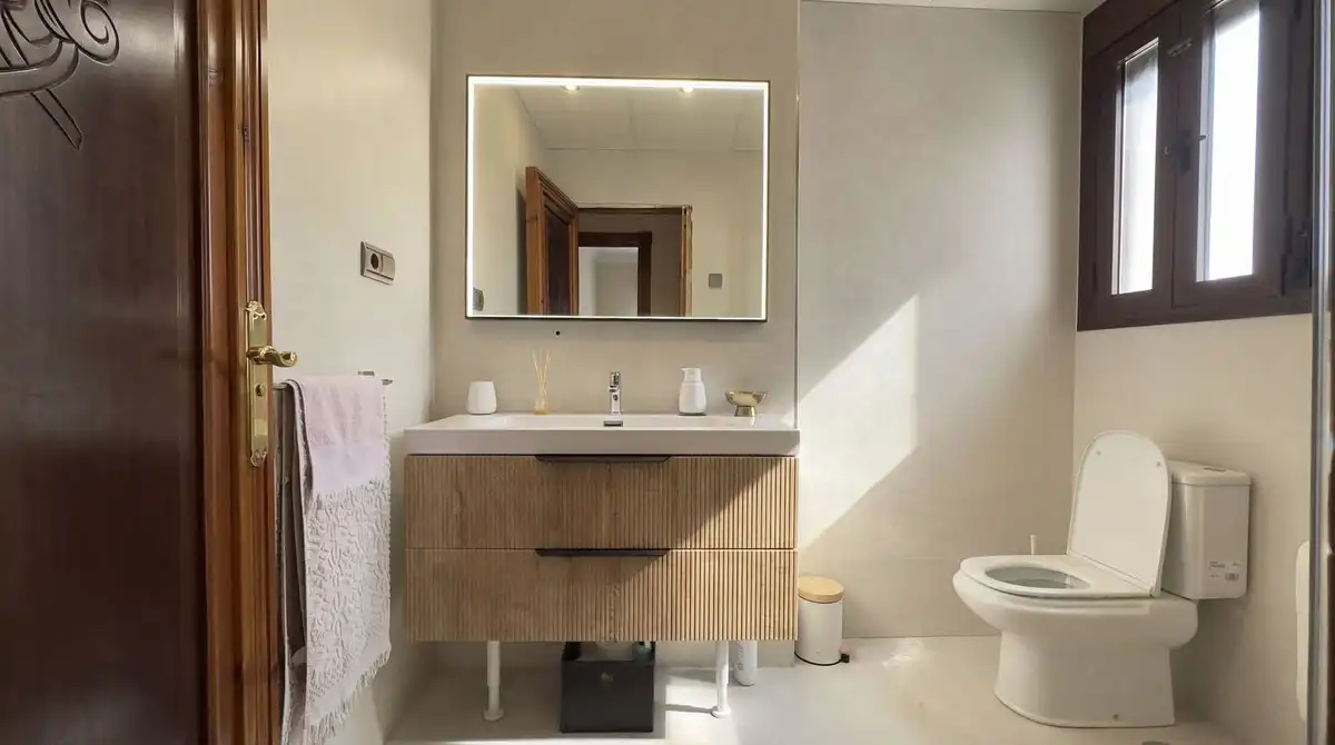 Badezimmer von Maisonette zum Verkauf in Ronda mit Klimaanlage, Terrasse und Alarm