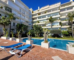 Exterior view of Flat for sale in Marbella  with Air Conditioner, Heating and Private garden