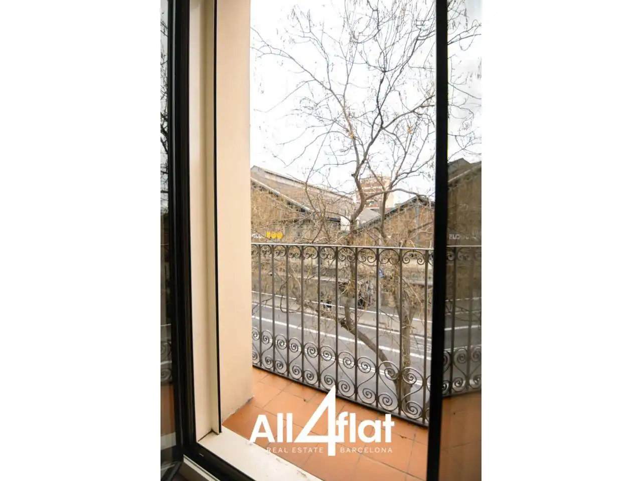 Balcony of Flat for sale in Barcelona  with Air Conditioner, Parquet flooring and Terrace