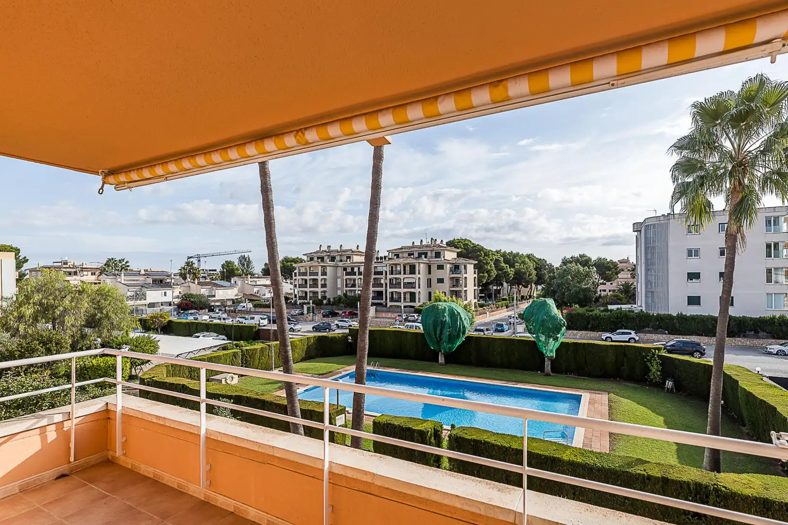 Terrasse von Wohnung zum Verkauf in Llucmajor mit Privatgarten, Terrasse und Abstellraum